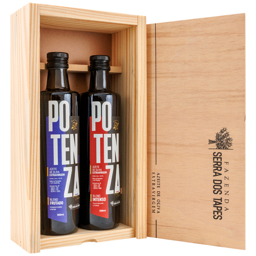 Kit Potenza Frutado & Intenso (Caixa de Pinus)