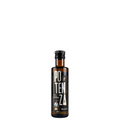 Garrafa de vidro escuro com rótulo moderno em preto e detalhes vermelhos do Azeite Potenza Blend Intenso.